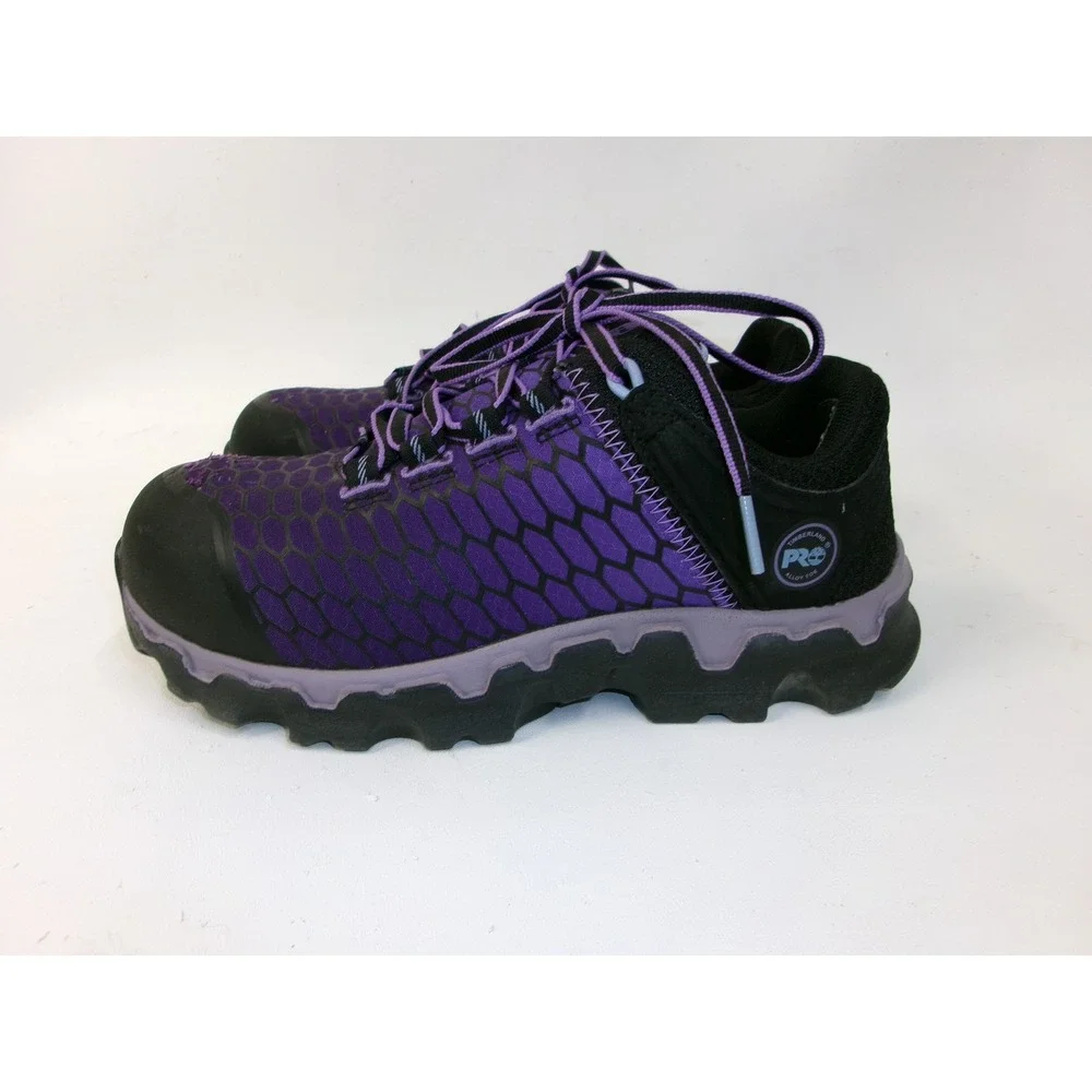 Timberland PRO Purple and Black Women's Work Shoes
